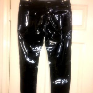 NWT-SEXY FRONT TO BACK ZIPPER BLACK PATTON JEANS
